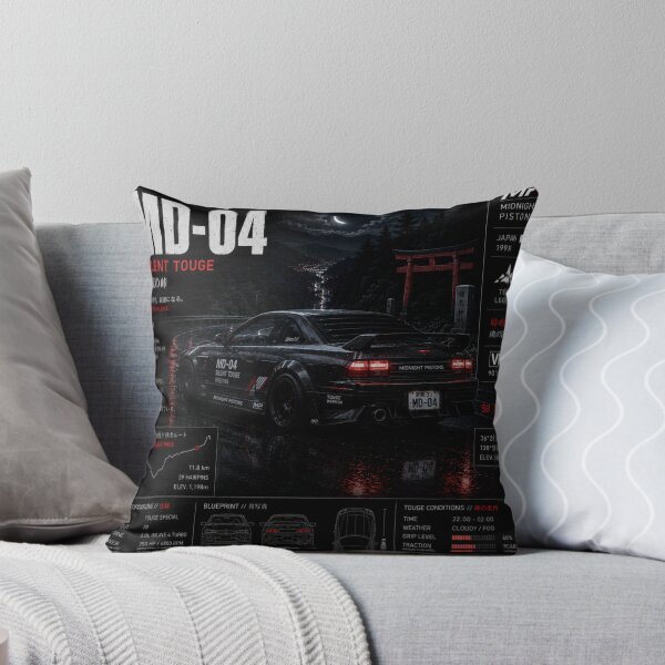 Item preview, MD-04 Silent Touge – Midnight Drift JDM Car Poster designed and sold by MidnightPistons.