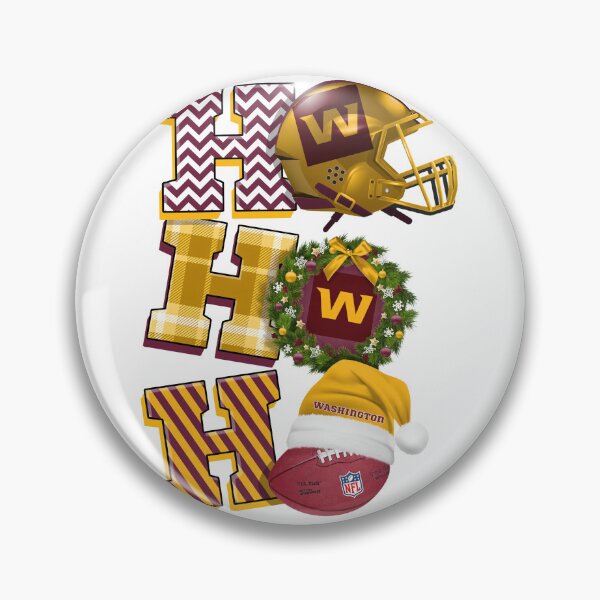 Item preview, Washington Football Holiday 'H'  designed and sold by ChromoFauna.