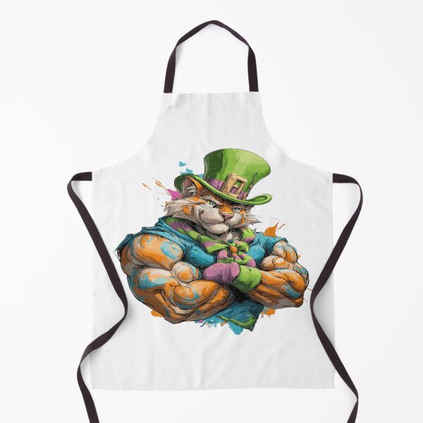 Item preview, Graffiti Leprechaun Cat – Cool Irish Street Art Cat designed and sold by Awarrie.