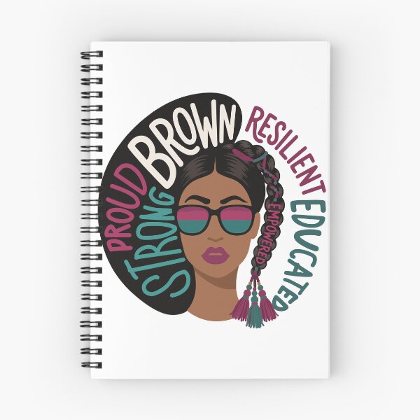 Item preview, Proud Strong Educated and Empowered Brown Woman designed and sold by alltheprints.