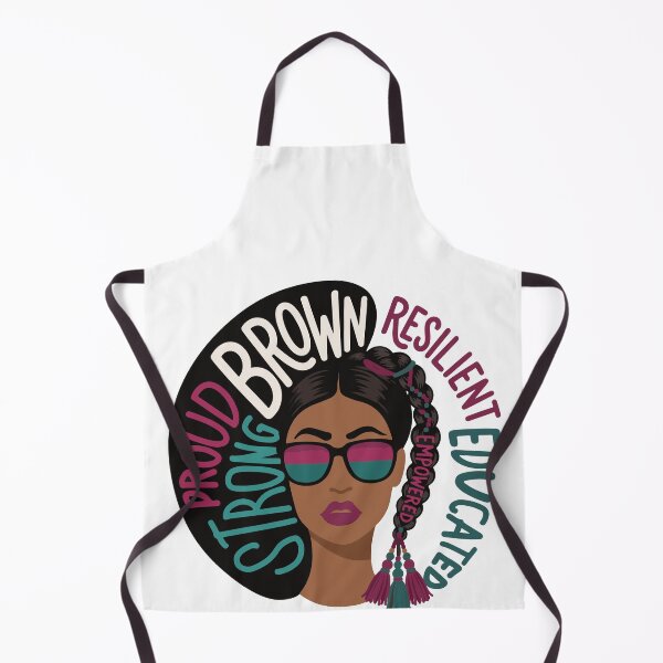 Item preview, Proud Strong Educated and Empowered Brown Woman designed and sold by alltheprints.