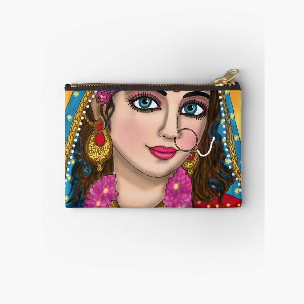Item preview, Goddess Radha Artwork | Divine Radha Rani Hindu Spiritual Digital Illustration designed and sold by Harshit_Digital_Arts.