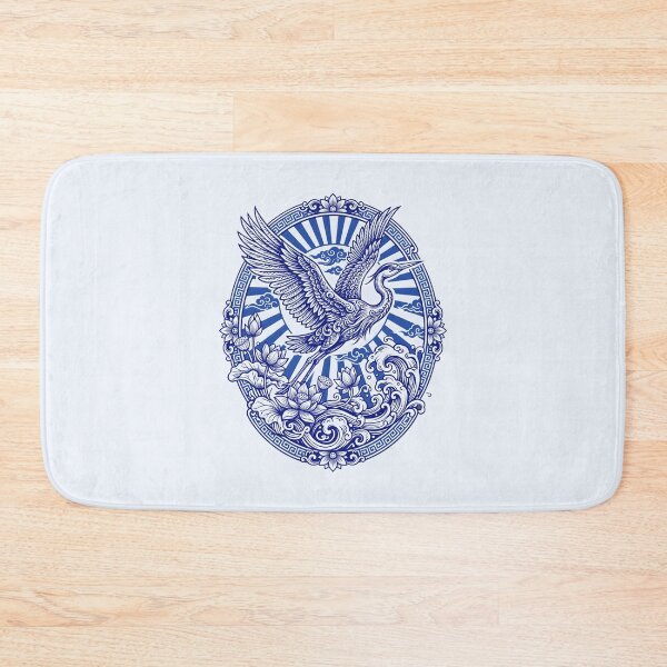Item preview, Oriental Heron Crane - Japanese Art Asian Aesthetic designed and sold by SplashTastic.