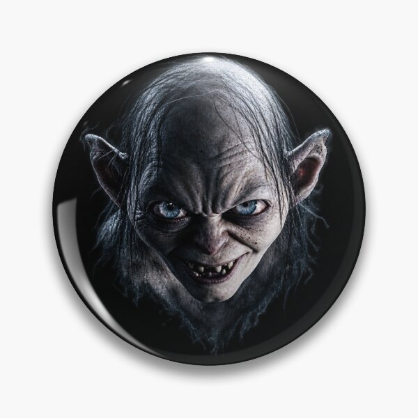 Artikelvorschau, Gollum-Porträt aus der Dark Fantasy – Mittelerde entworfen und verkauft von shlepyart.