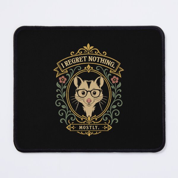 Item preview, I Regret Nothing Mostly Possum Dark Humor designed and sold by pixeptional.