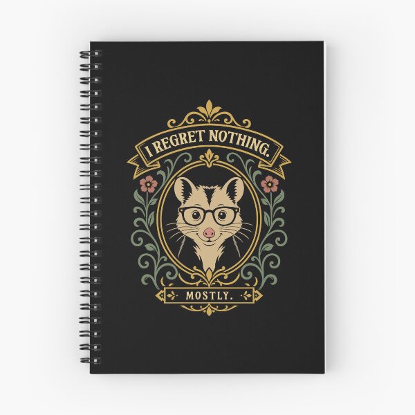 Item preview, I Regret Nothing Mostly Possum Dark Humor designed and sold by pixeptional.