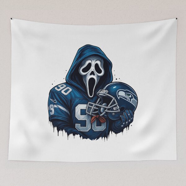 Item preview, Seattleween Seahawksween Horror Football  designed and sold by ChromoFauna.
