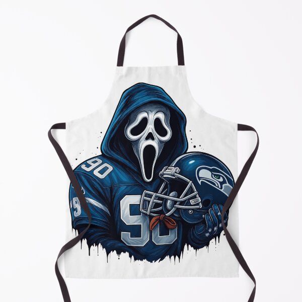 Item preview, Seattleween Seahawksween Horror Football designed and sold by ChromoFauna.
