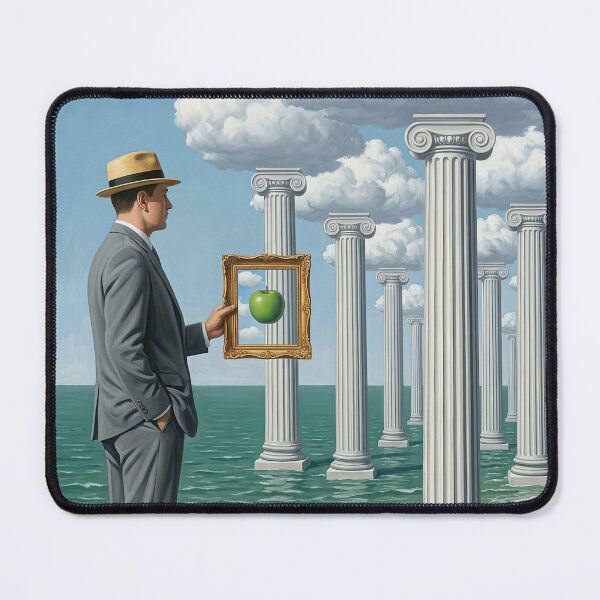 Item preview, Man with Apple by the Beach designed and sold by andreisky.