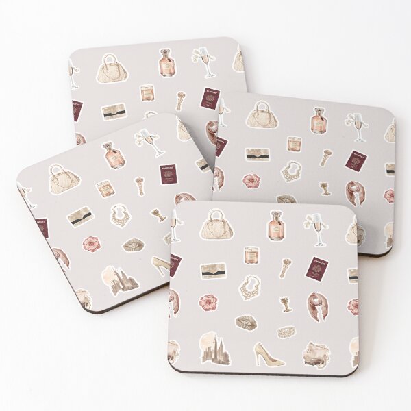 Item preview, Luxury Neutral Aesthetic - High Fashion Travel Art designed and sold by Artemis & Woven Collective.
