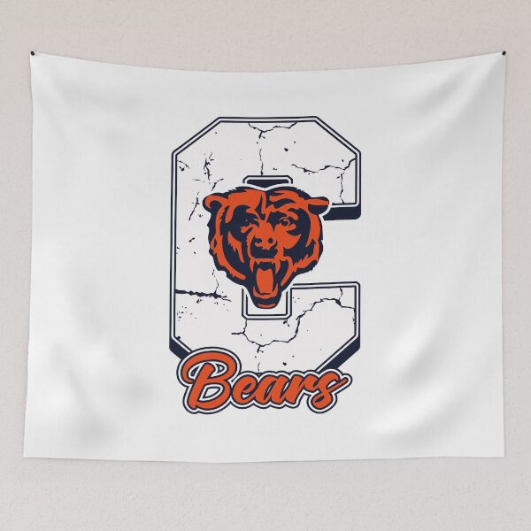 Item preview, Chicago Bears Logo Football C designed and sold by ChromoFauna.