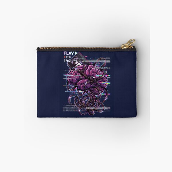 Item preview, Glitch Art Brain - Vaporwave VHS Retro Tech designed and sold by SplashTastic.