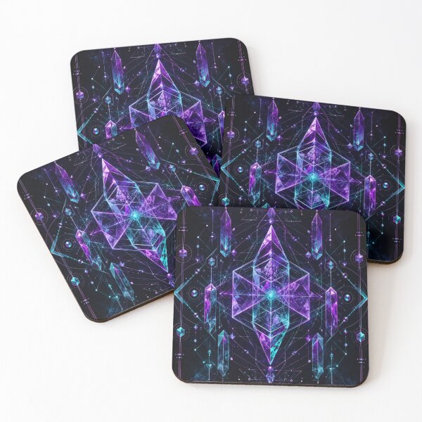 Item preview, Cybernetic Geometric Crystal Grid designed and sold by teemix.