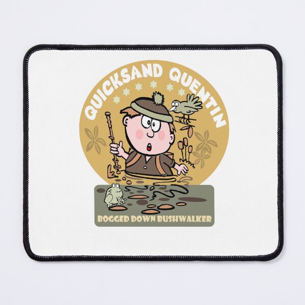 Item preview, Quicksand Quentin Bogged Down Bushwalker Hiking Cartoon designed and sold by Al Benge.