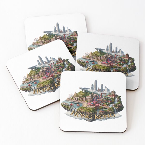 Item preview, Hong Kong Island landmarks designed and sold by 4U---Store.