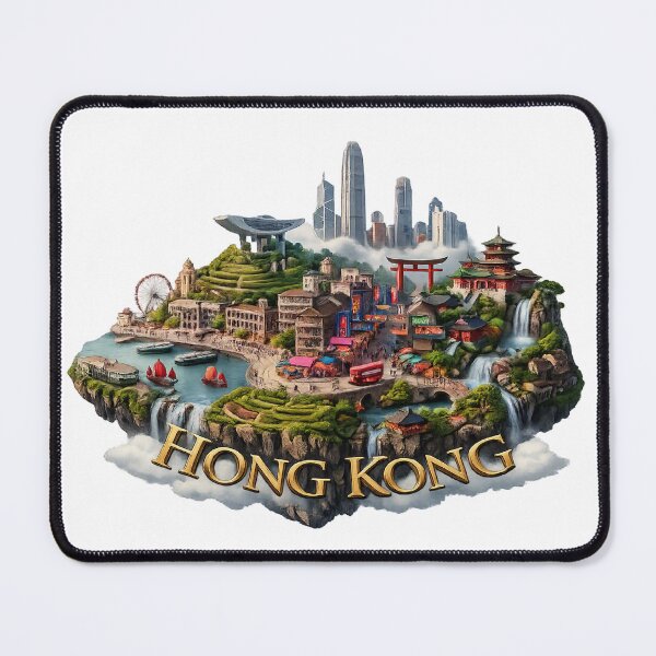 Item preview, Hong Kong Island landmarks designed and sold by 4U---Store.