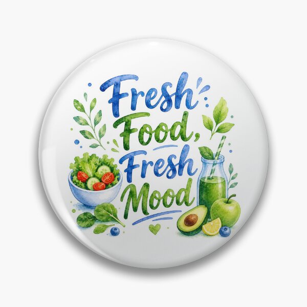 Item preview, Fresh food fresh mood designed and sold by nimmitrends.