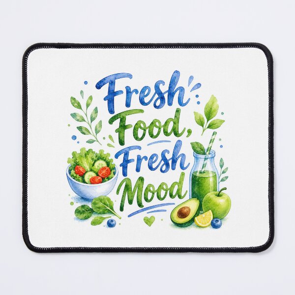 Item preview, Fresh food fresh mood designed and sold by nimmitrends.