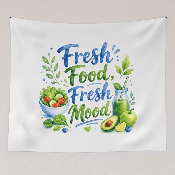 Item preview, Fresh food fresh mood designed and sold by nimmitrends.