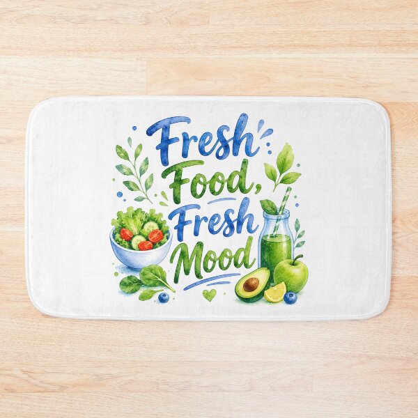 Item preview, Fresh food fresh mood designed and sold by nimmitrends.