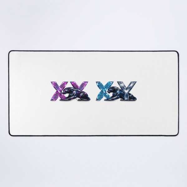 Item preview, Cybernetic Panthers XX and XY Emblems designed and sold by teemix.