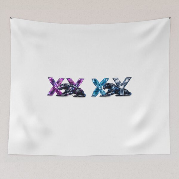 Item preview, Cybernetic Panthers XX and XY Emblems designed and sold by teemix.