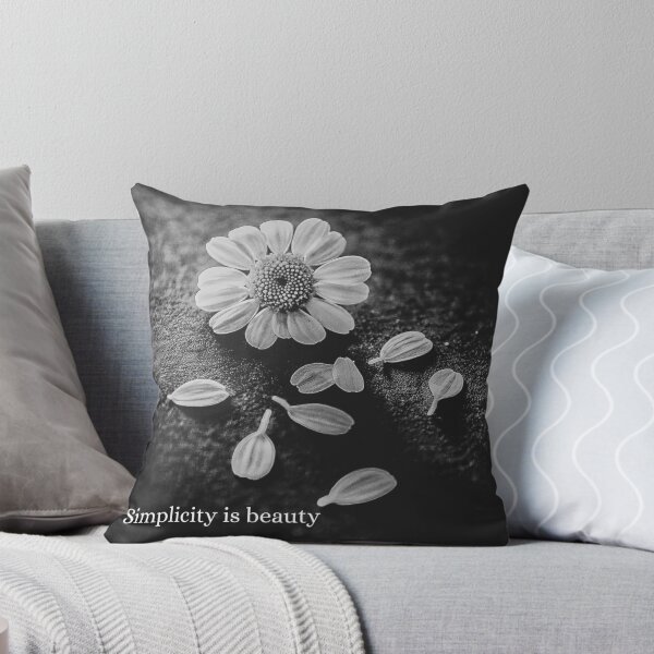 Item preview, Simplicity is Beauty – Black and White Daisies designed and sold by Tammigrafie.