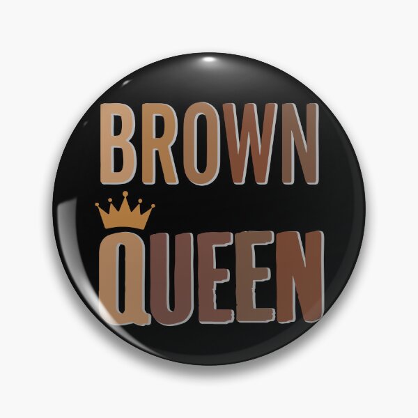 Item preview, Brown Queen Indian Pakistani Sri Lankan Arab Woman Pride designed and sold by alltheprints.