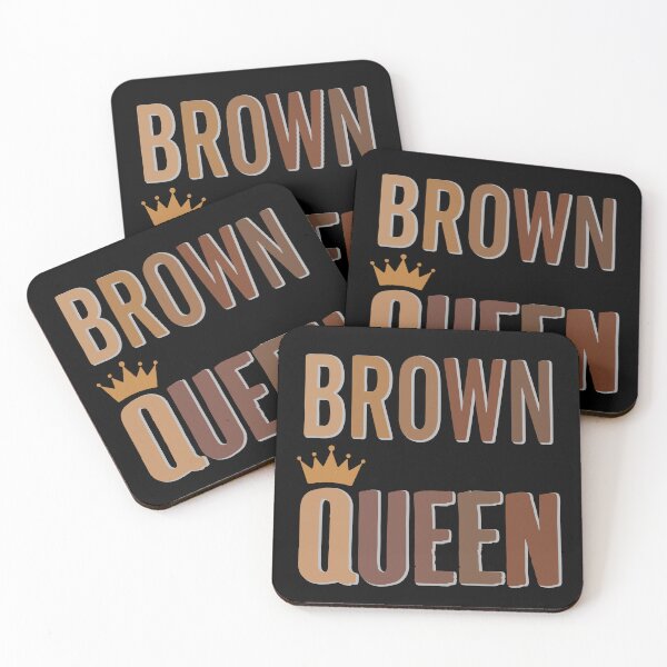 Item preview, Brown Queen Indian Pakistani Sri Lankan Arab Woman Pride designed and sold by alltheprints.