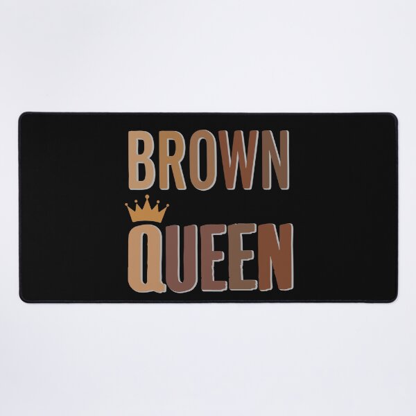 Item preview, Brown Queen Indian Pakistani Sri Lankan Arab Woman Pride designed and sold by alltheprints.