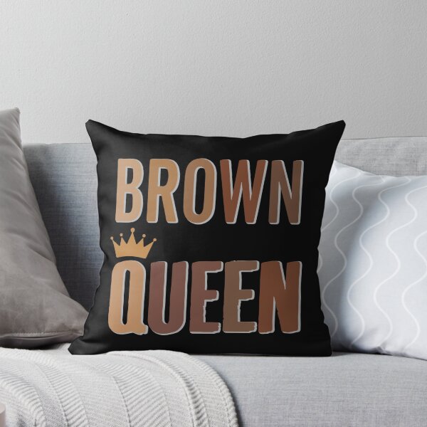 Item preview, Brown Queen Indian Pakistani Sri Lankan Arab Woman Pride designed and sold by alltheprints.