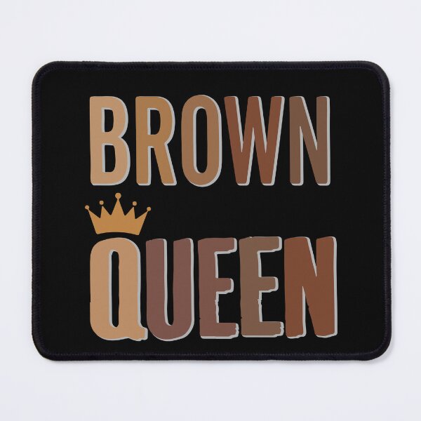 Item preview, Brown Queen Indian Pakistani Sri Lankan Arab Woman Pride designed and sold by alltheprints.