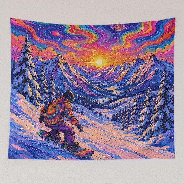 Item preview, Psychedelic Snowboard  designed and sold by bernswell.