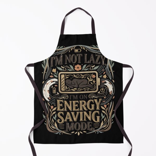 Item preview, I'm Not Lazy I'm On Energy Saving Mode designed and sold by Origamoart.