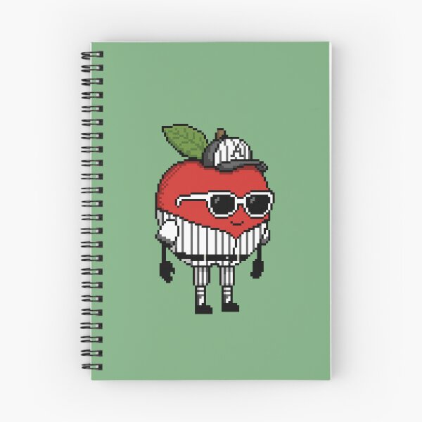 Item preview, Apple Pixel in a Baseball Costume (BK) designed and sold by White Rim Mates.