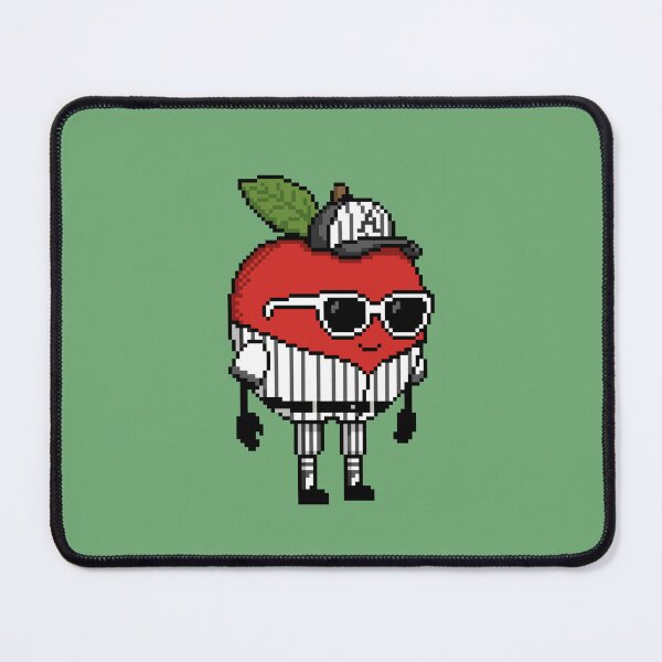 Item preview, Apple Pixel in a Baseball Costume (BK) designed and sold by White Rim Mates.
