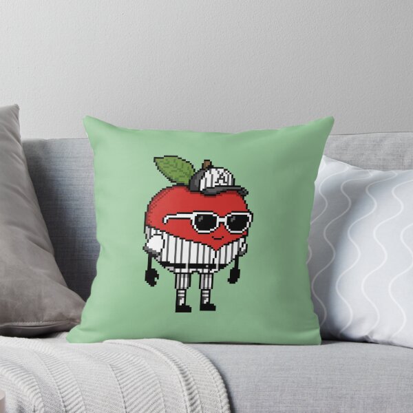 Item preview, Apple Pixel in a Baseball Costume (BK) designed and sold by White Rim Mates.