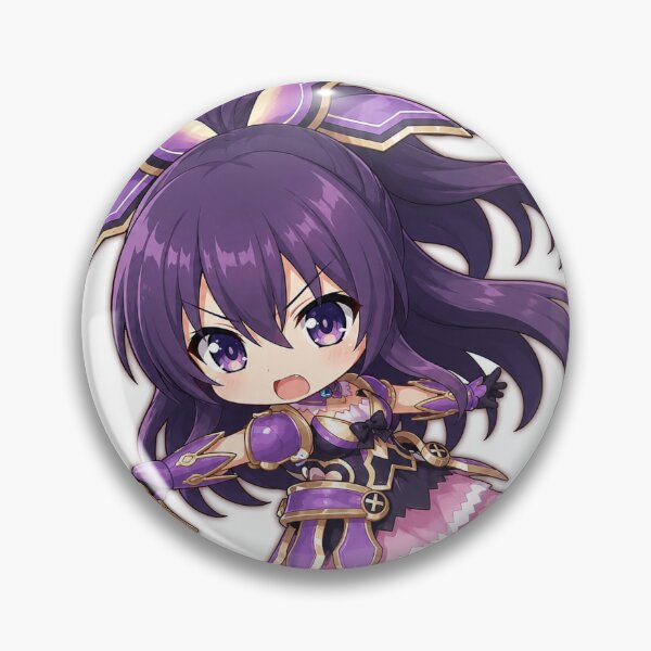 Item preview, Tohka Yatogami Date A live action with sword Chibi cute 2d pixel art character design illustration designed and sold by sabartgunpla.