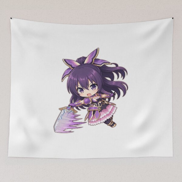 Item preview, Tohka Yatogami Date A live action with sword Chibi cute 2d pixel art character design illustration designed and sold by sabartgunpla.