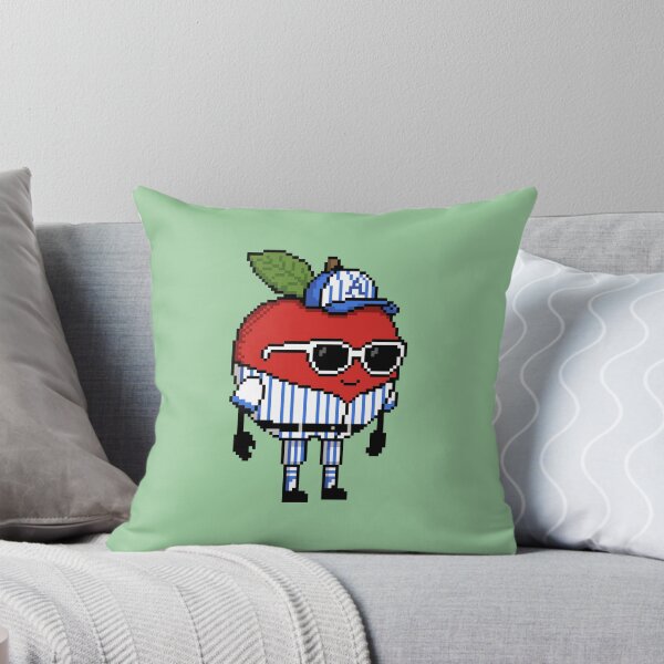 Item preview, Apple Pixel in a Baseball Costume (BL) designed and sold by White Rim Mates.