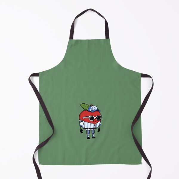 Item preview, Apple Pixel in a Baseball Costume (BL) designed and sold by White Rim Mates.