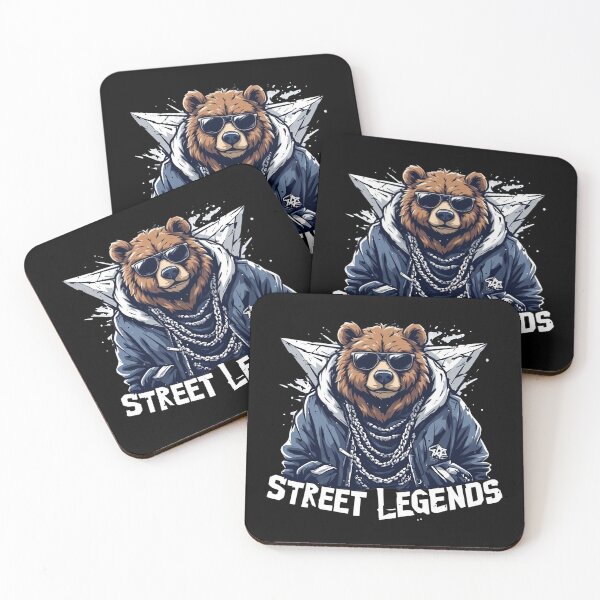 Item preview, Street Legends Bear Streetwear designed and sold by Radhestore.