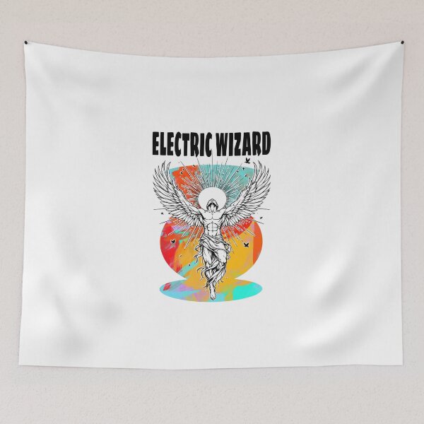 Item preview, Angel Electric Wizard Black designed and sold by Beach Long.