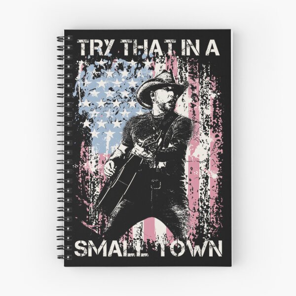 Item preview, Try That In A Small Town Vintage Grunge American Flag designed and sold by LawandaJone4.