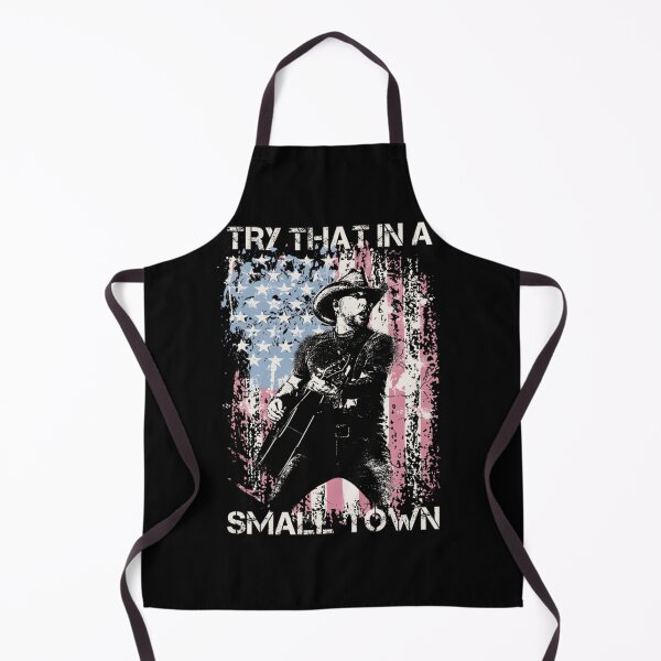 Item preview, Try That In A Small Town Vintage Grunge American Flag designed and sold by LawandaJone4.