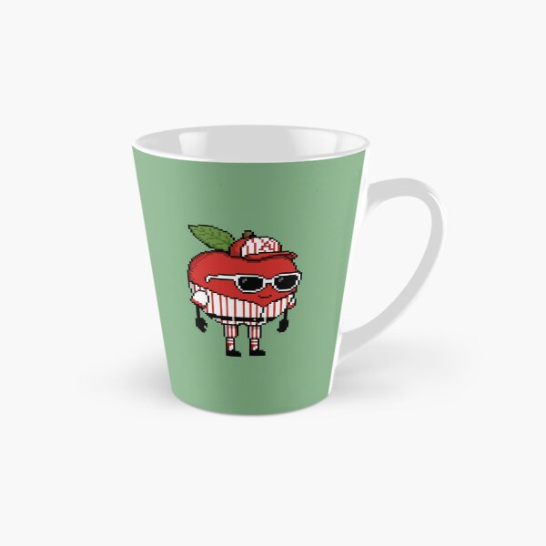 Item preview, Apple Pixel in a Baseball Costume (RD) designed and sold by White Rim Mates.