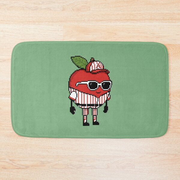 Item preview, Apple Pixel in a Baseball Costume (RD) designed and sold by White Rim Mates.