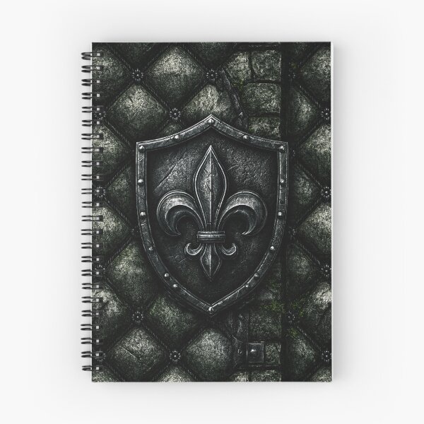 Item preview, Dark Knight Armor with Silver Fleur-de-Lis designed and sold by Piotrek0001.