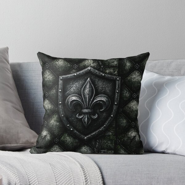 Item preview, Dark Knight Armor with Silver Fleur-de-Lis designed and sold by Piotrek0001.