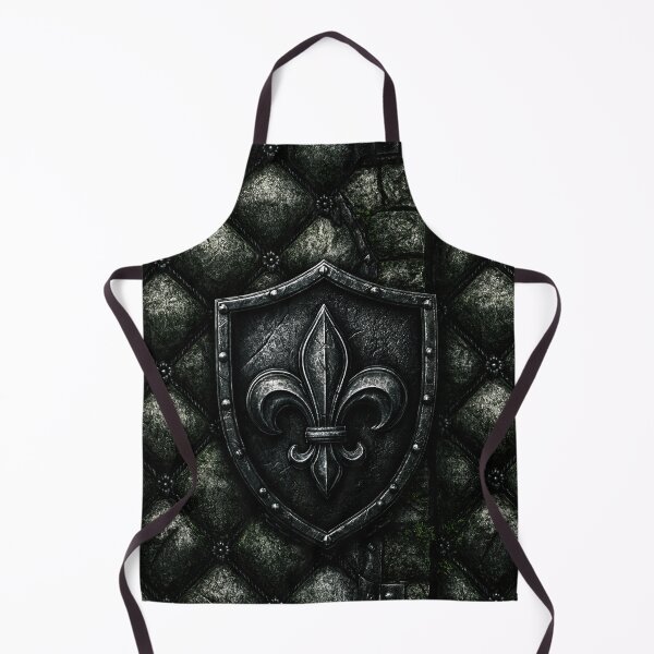 Item preview, Dark Knight Armor with Silver Fleur-de-Lis designed and sold by Piotrek0001.